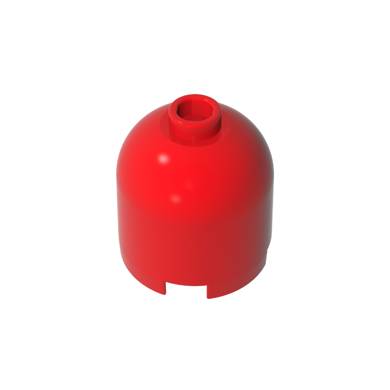 Brick Round 2 x 2 x 1 2/3 Dome Top [Hollow Stud]