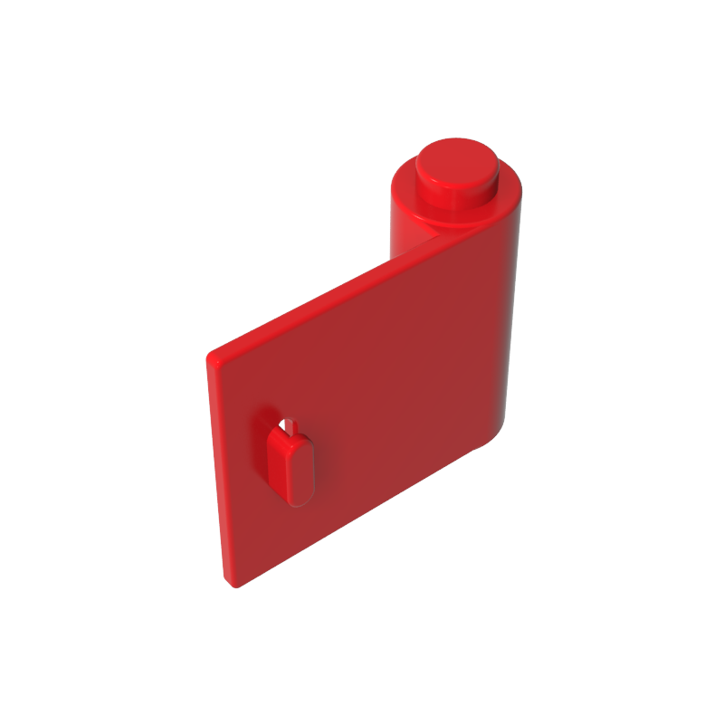 Door 1 x 3 x 2 Right - Open Between Top and Bottom Hinge