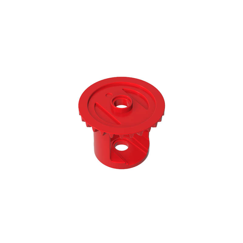 Technic Gear Differential with Inner Tabs and Closed Center, 28 Bevel Teeth [Beveled Edge]