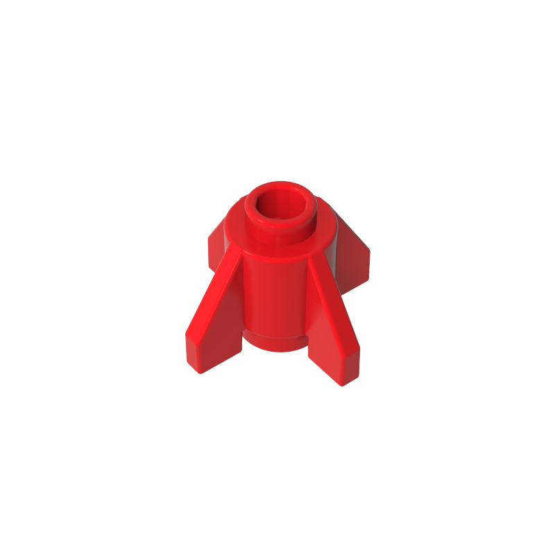 Brick Round 1 x 1 with Fins, Open Stud