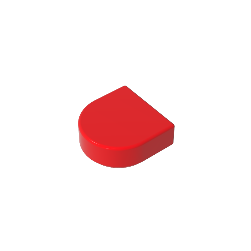 Tile 1 x 1 Half Circle