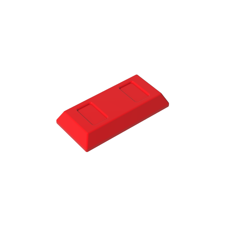 Tile Special 1 x 2 with Sloped Walls AKA Money / Gold Bar [Ingot]