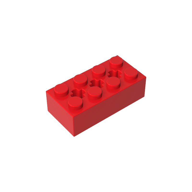 Brick Special 2 x 4 with 3 Axle Holes