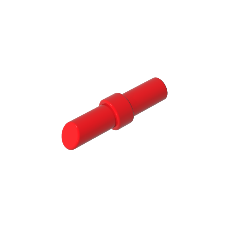 Lipstick with Light Bluish Gray Handle