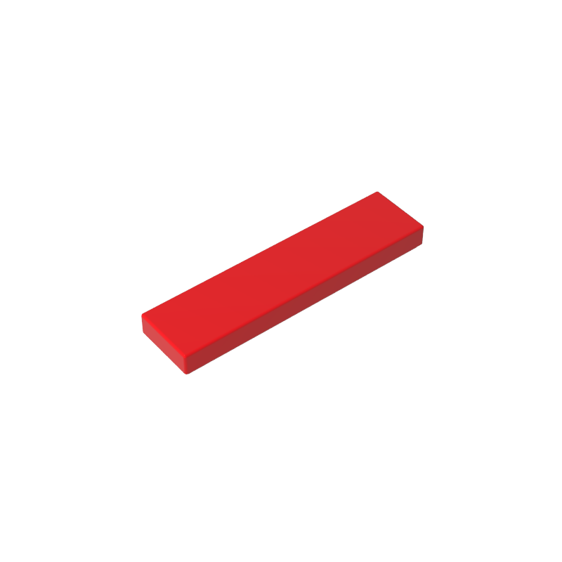 Tile 1 x 4 with Groove