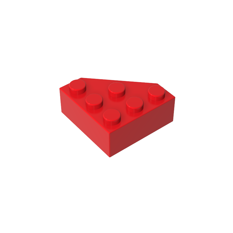 Wedge 3 x 3 Cut Corner