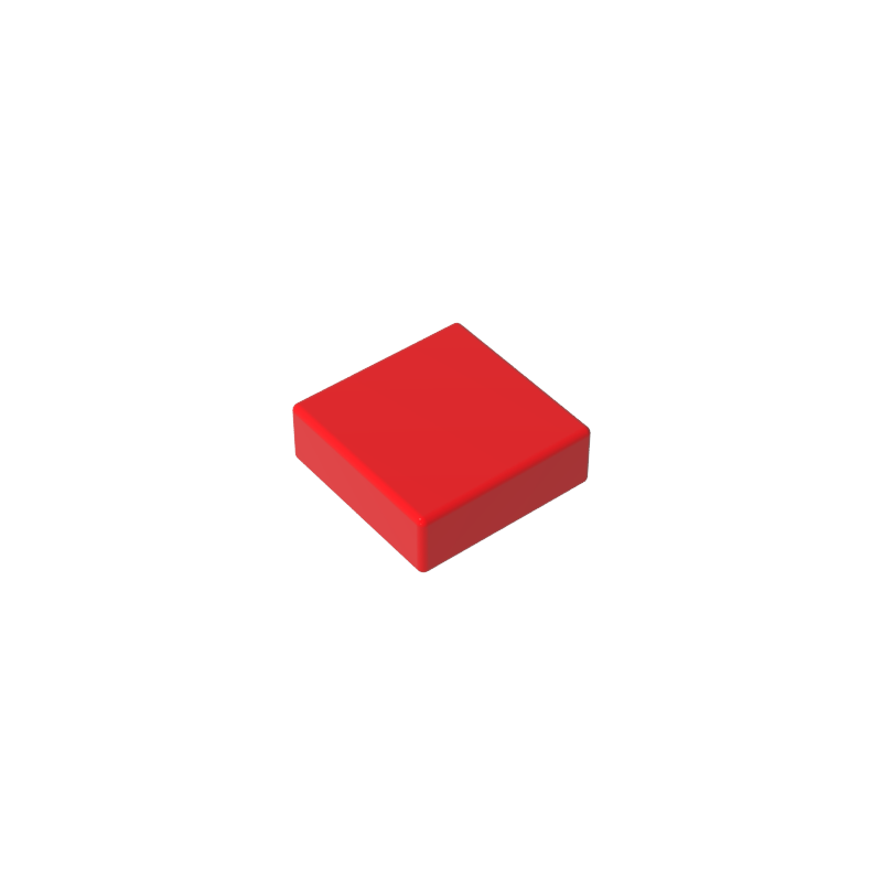 Tile 1 x 1 with Groove