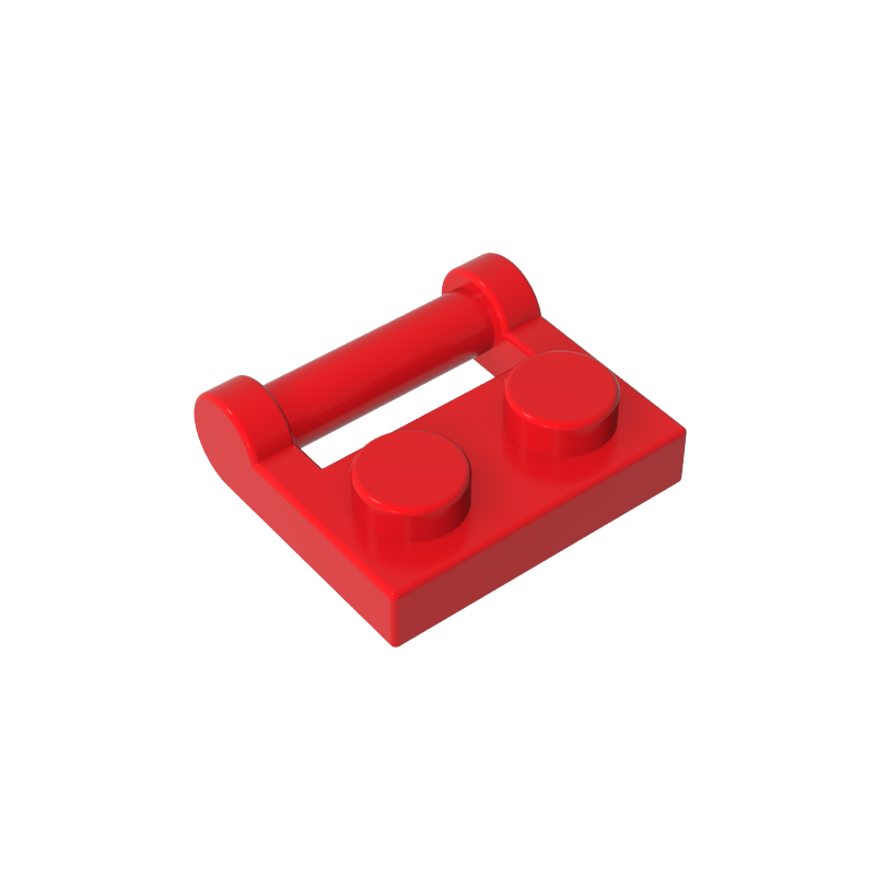 Plate Special 1 x 2 [Side Handle Closed Ends]