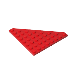 Wedge Plate 8 x 8 Cut Corner
