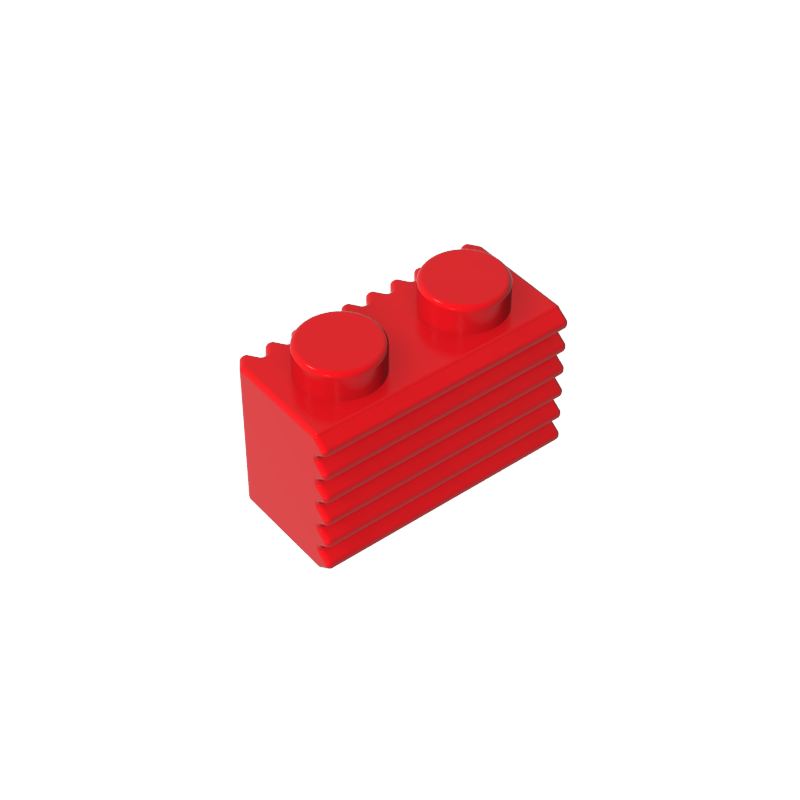 Brick Special 1 x 2 with Grill