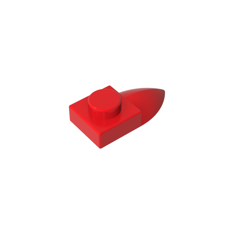 Plate Special 1 x 1 with Tooth