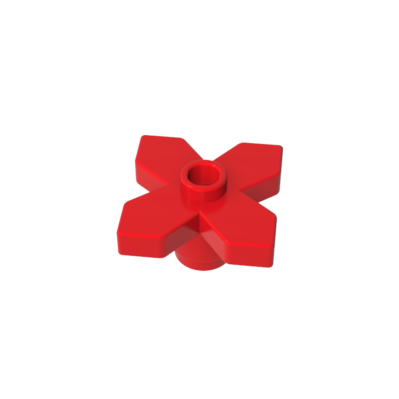 Plant, Flower 2 x 2 Leaves - Angular