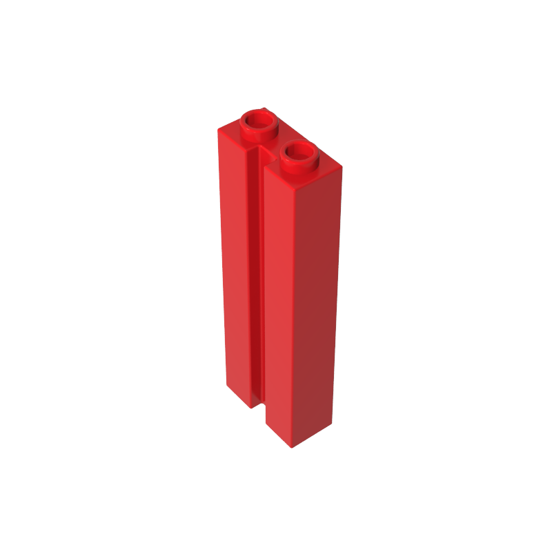 Brick Special 1 x 2 x 5 with Groove