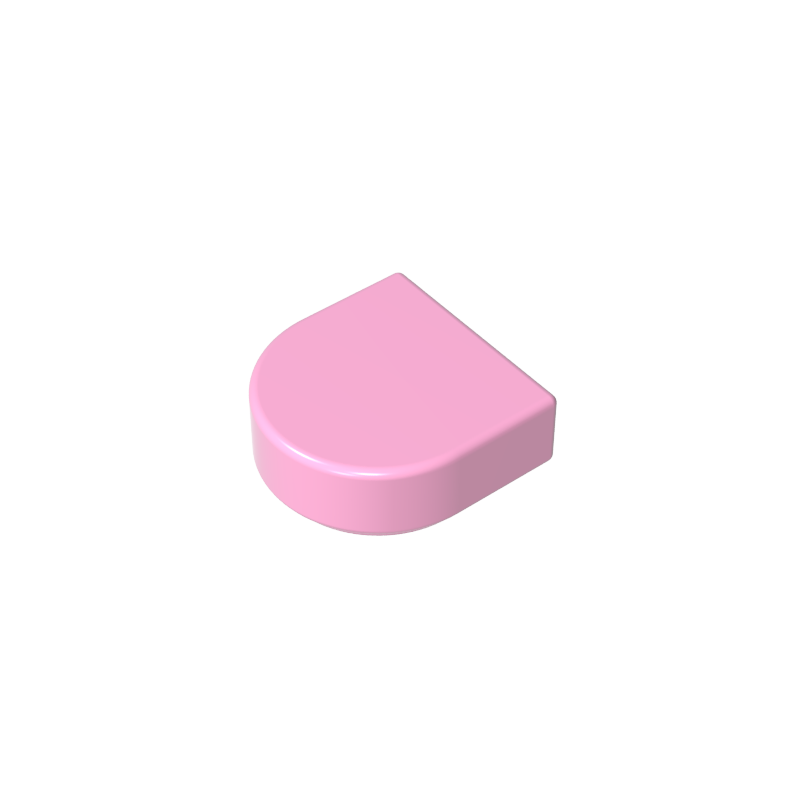 Tile 1 x 1 Half Circle