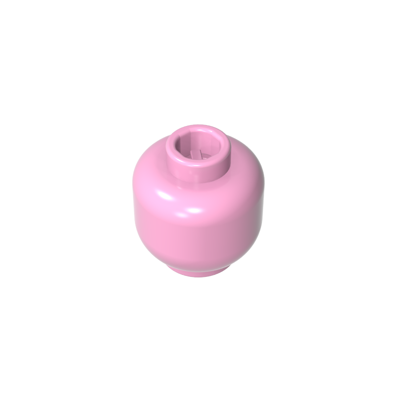 Minifig Head Plain [Blocked Open Stud]