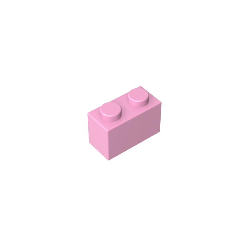 Brick 1 x 2 without Bottom Tube