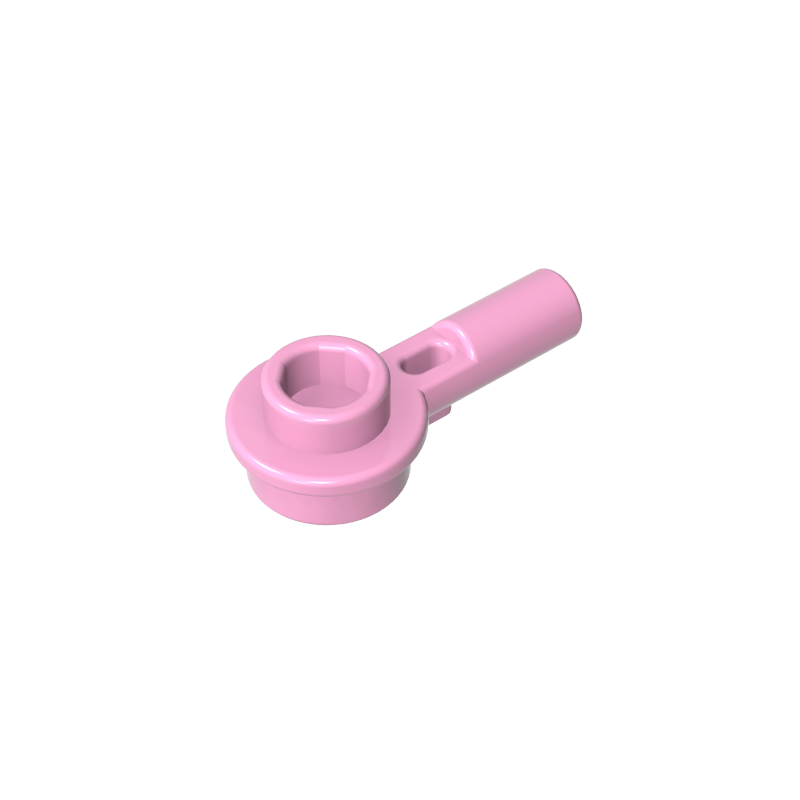 Plate Round 1 x 1 with Hollow Stud and Horizontal Bar 1L