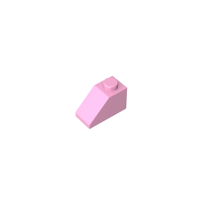 Slope 45° 2 x 1 with Bottom Pin