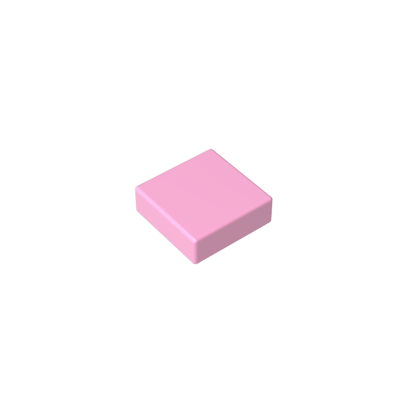 Tile 1 x 1 with Groove