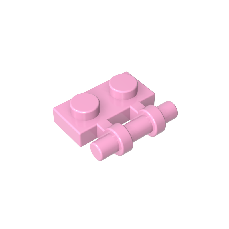 Plate Special 1 x 2 Side Handle [Free Ends]
