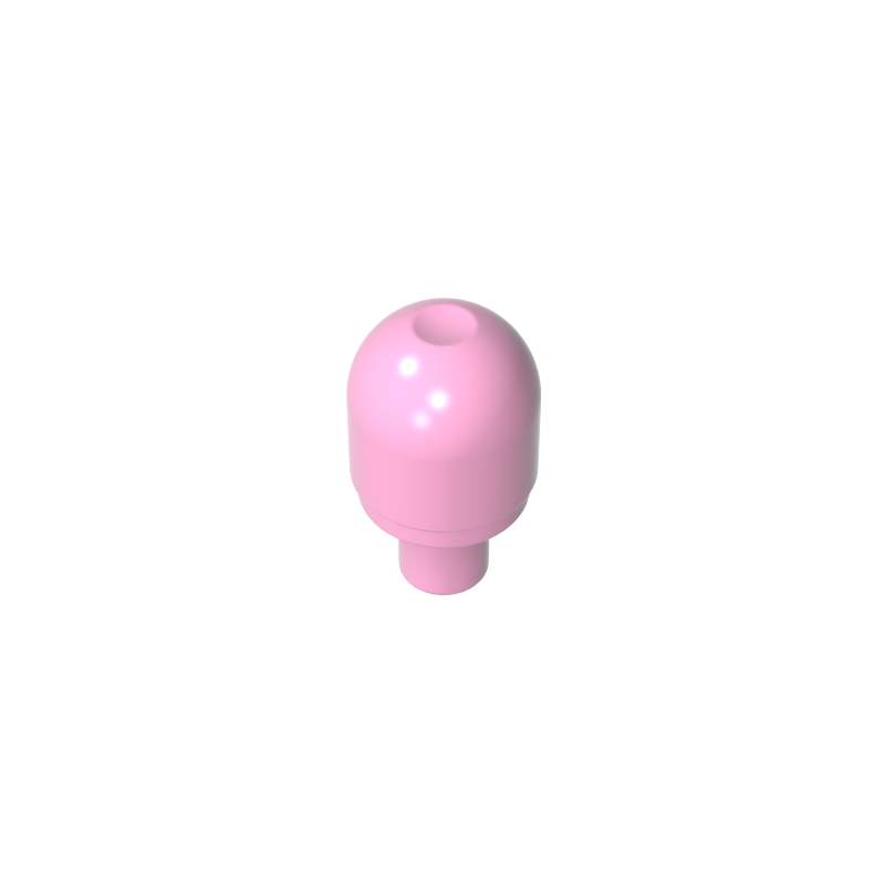 Light Cover 1 x 1 Round with Internal Bar / Bionicle Barraki Eye