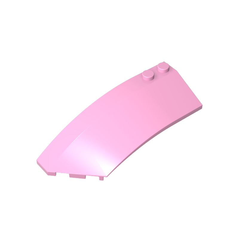 Wedge Curved 8 x 3 x 2 Open Left [Plain] - Color ID 11