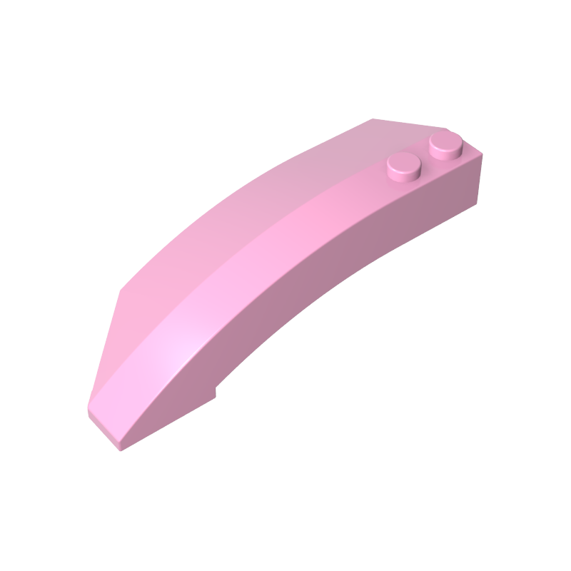Wedge Curved 8 x 3 x 2 Open Right - Color ID 11