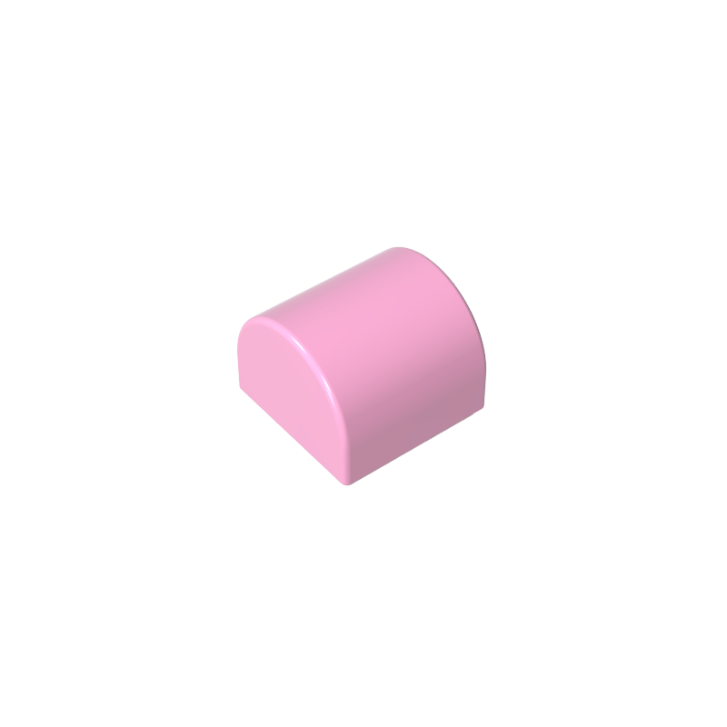 Brick Curved 1 x 1 x 2/3 Double Curved Top, No Studs
