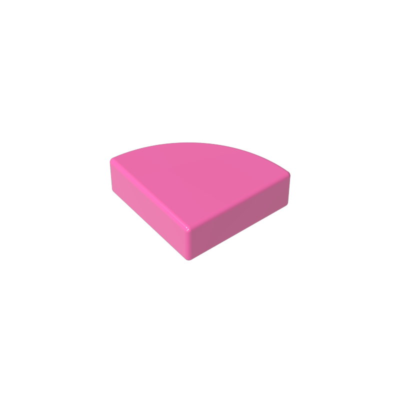 Tile Round 1 x 1 Quarter