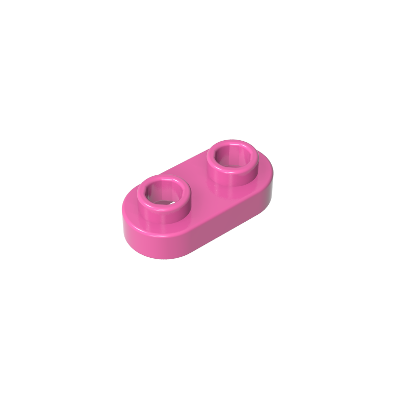 Plate Special 1 x 2 Rounded with 2 Open Studs