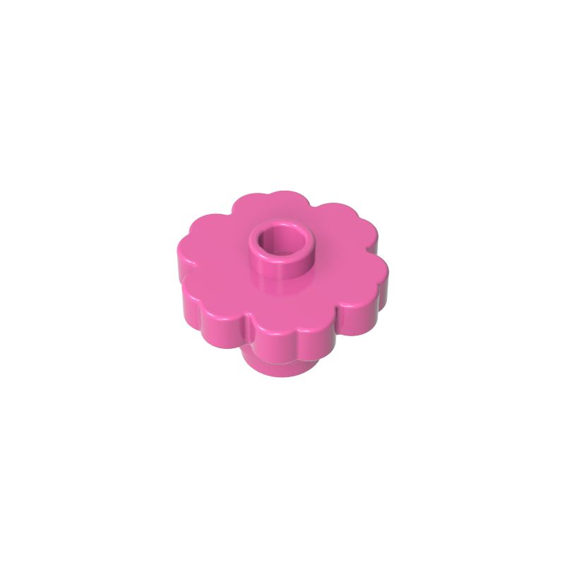 Plant, Flower 2 x 2 - Round [Open Stud]