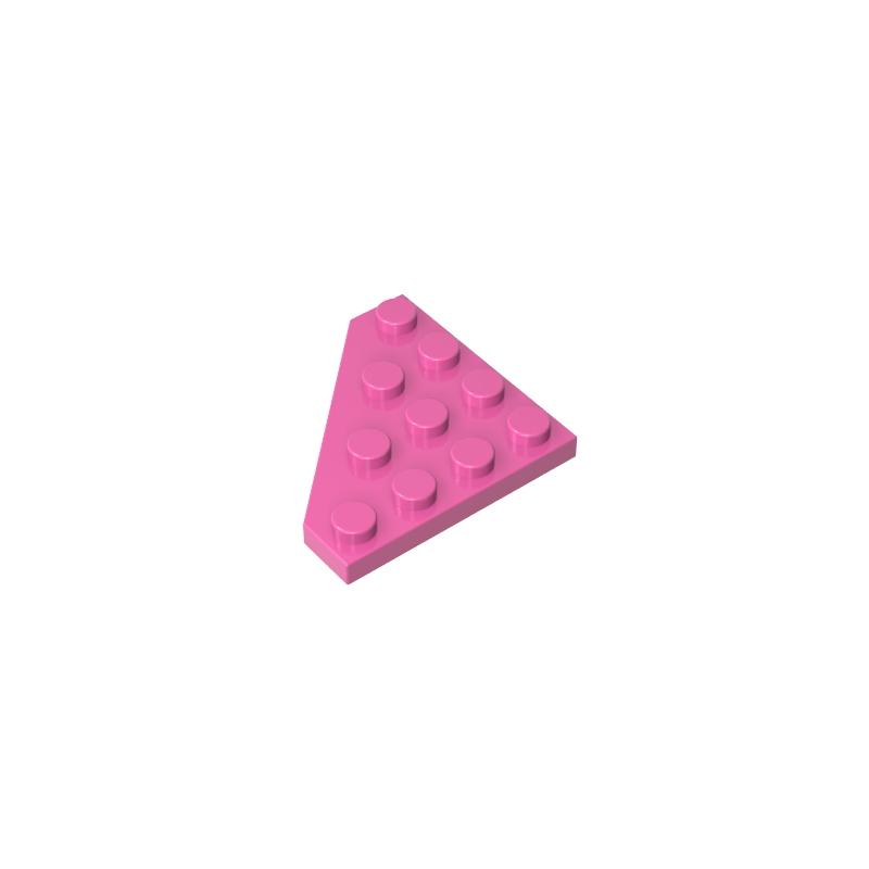 Wedge Plate 4 x 4 Cut Corner
