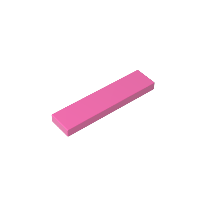 Tile 1 x 4 with Groove