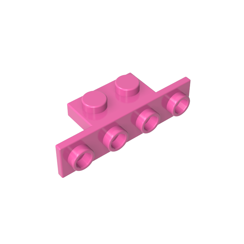 Bracket 1 x 2 - 1 x 4 [Rounded Corners]