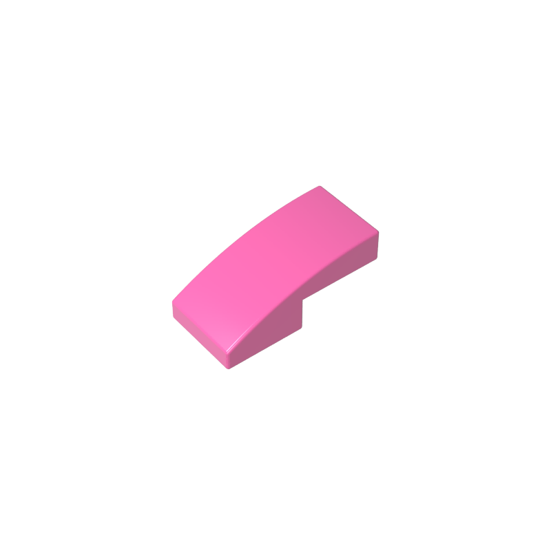 Slope Curved 2 x 1 No Studs [1/2 Bow]