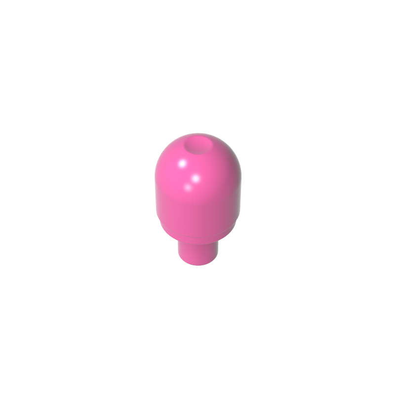 Light Cover 1 x 1 Round with Internal Bar / Bionicle Barraki Eye