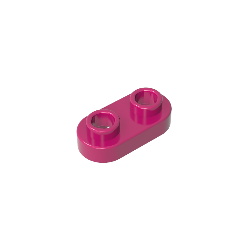 Plate Special 1 x 2 Rounded with 2 Open Studs