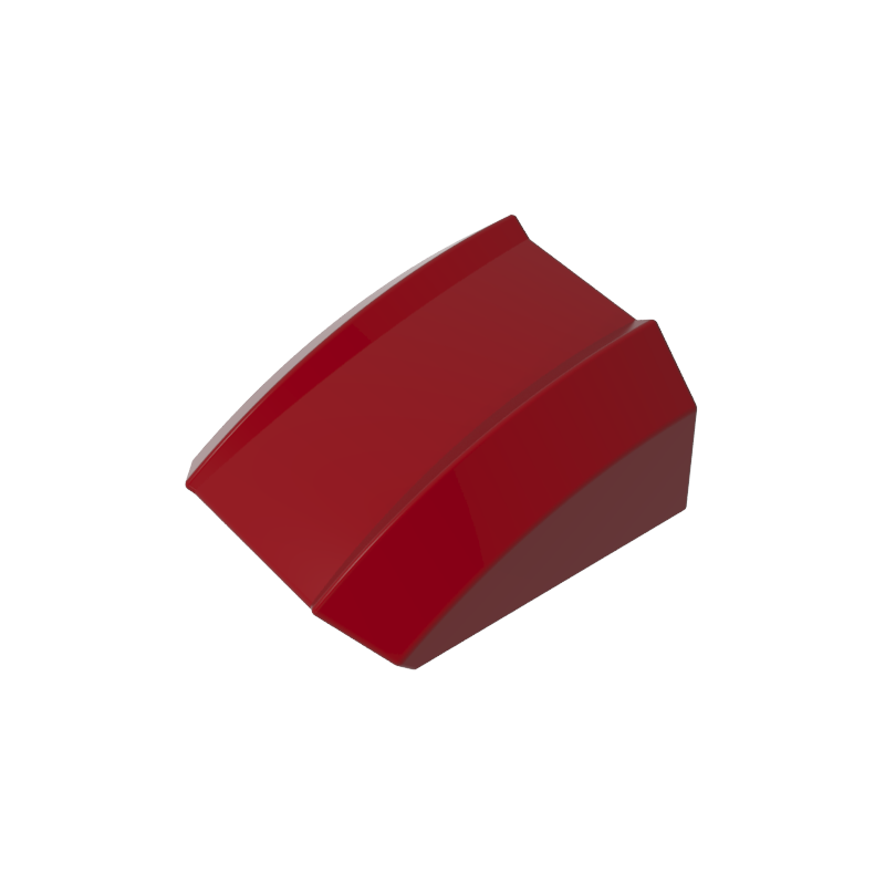 Slope Curved 2 x 2 with Lip, No Studs