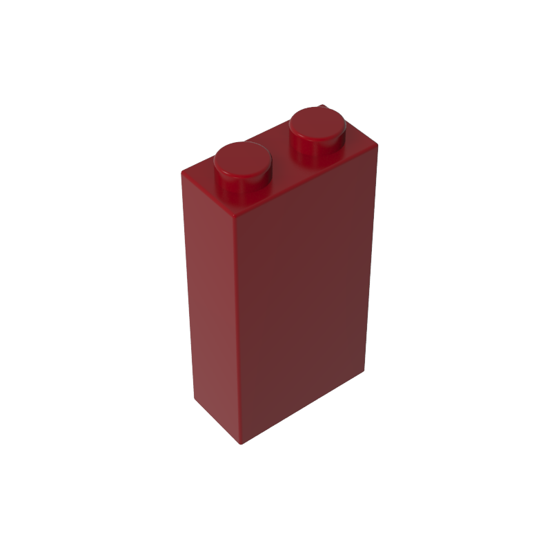 Brick 1 x 2 x 3 with Bottom Stud Holder