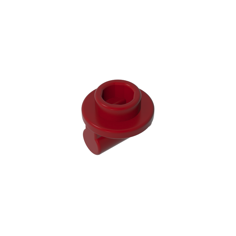 Plate Round 1 x 1 with Hollow Stud and Bar on Underside