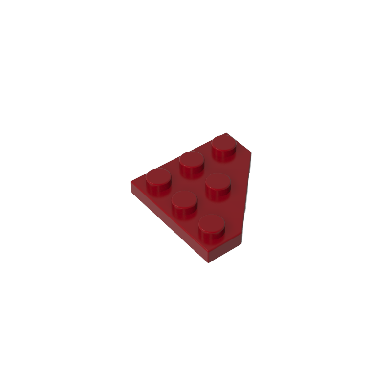 Wedge Plate 3 x 3 Cut Corner
