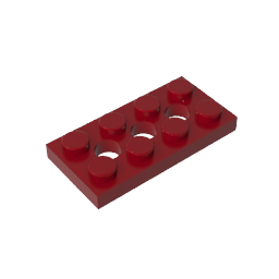 Technic Plate 2 x 4 [3 Holes]