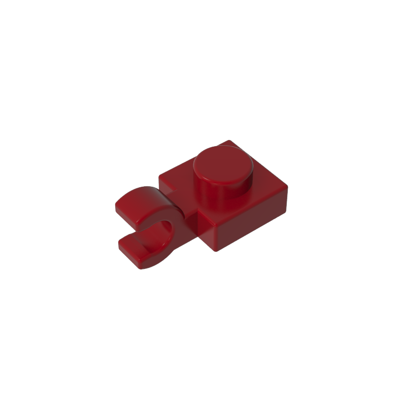 Plate Special 1 x 1 with Clip Horizontal [Thick U Clip]