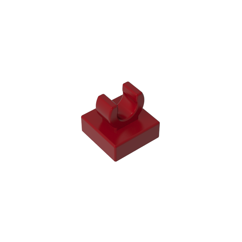 Tile Special 1 x 1 with Clip with Rounded Edges