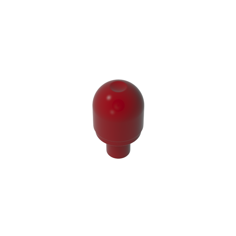 Light Cover 1 x 1 Round with Internal Bar / Bionicle Barraki Eye