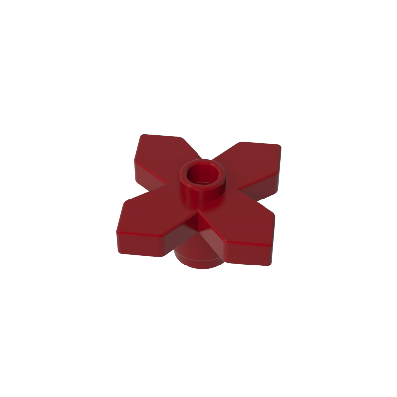 Plant, Flower 2 x 2 Leaves - Angular