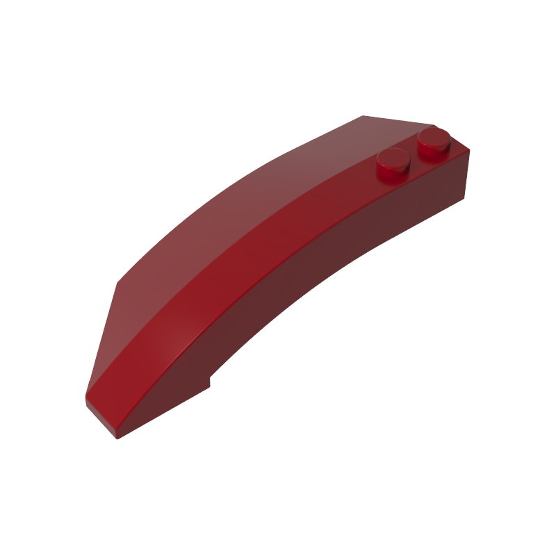 Wedge Curved 8 x 3 x 2 Open Right - Color ID 14