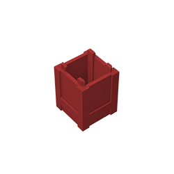 Container Box 2 x 2 x 2 - Top Opening - Color ID 14
