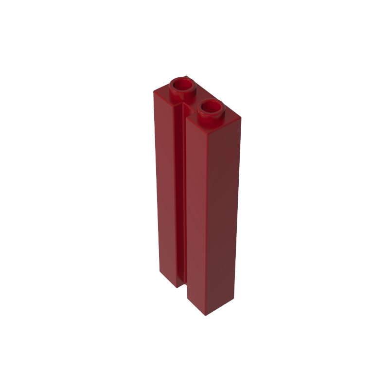 Brick Special 1 x 2 x 5 with Groove - Color ID 14