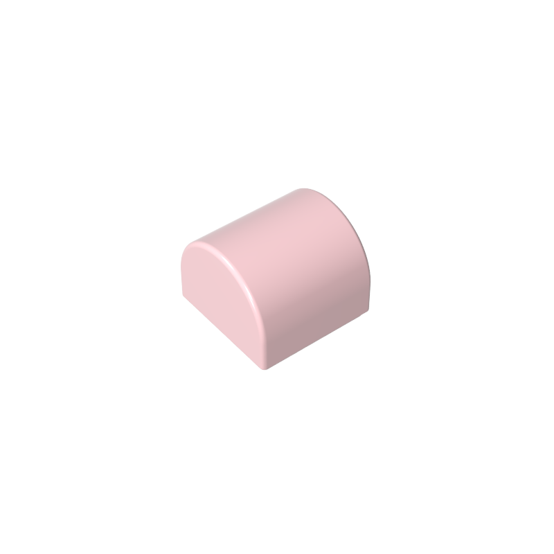 Brick Curved 1 x 1 x 2/3 Double Curved Top, No Studs